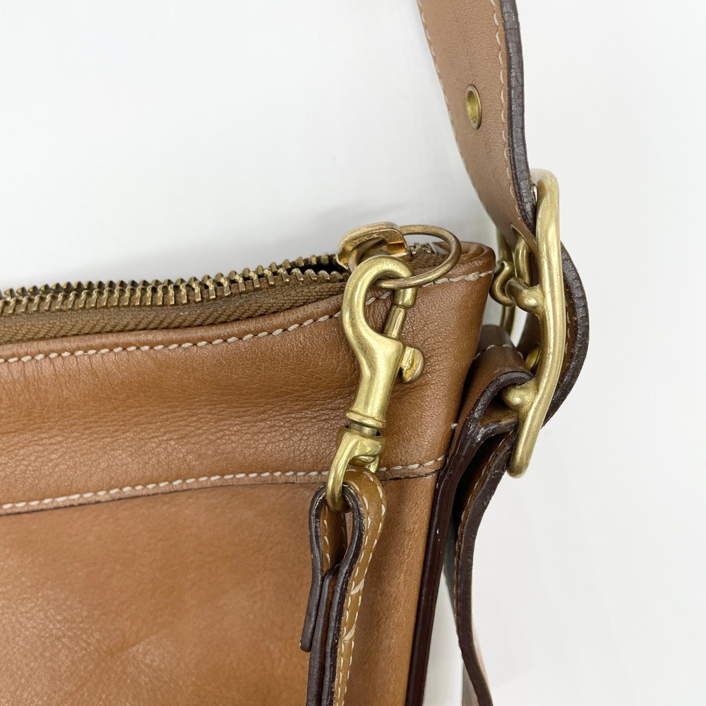 Coach Womens Legacy Leather Shoulder Bag Y2K Quiet Luxury Old Money H2S-9325 - Picture 6 of 14